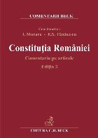 Constituţia României : comentariu pe articole