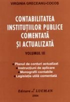 Contabilitatea Institutiilor Publice Comentata Actualizata