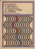 Continutul metodica activitatilor soimii patriei