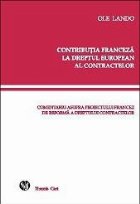 coperta Contributia franceza la dreptul european al contractelor