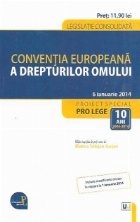 Conventia europeana drepturilor omului Legislatie