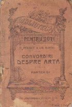 Convorbiri despre arta, Partea a II-a