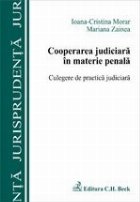 Cooperarea judiciara materie penala Culegere