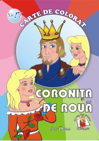 Coronita de roua - carte de colorat