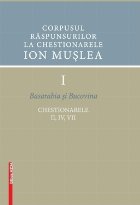 Corpusul raspunsurilor la chestionarele Ion Muslea