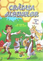 Craiasa albinelor. Carte de colorat