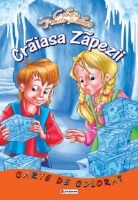 Craiasa Zapezii. Carte de colorat + poveste (format A4) (Colectia Poveste si culoare)