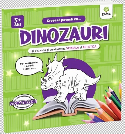 Creează poveşti cu... : Dinozauri