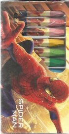 Creioane cerate 12 culori (Spider Man)