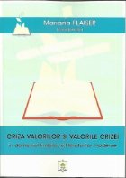 Criza valorilor valorile crizei domeniul