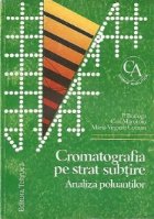 Cromatografia pe strat subtire - Analiza poluantilor