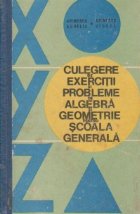 Culegere de exercitii si probleme de algebra si geometrie pentru scoala generala