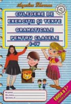 Culegere exercitii texte gramaticale pentru
