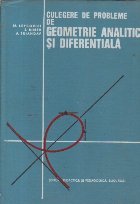 Culegere de geometrie analitica si diferentiala (Bercovici, Rimer, Triandaf)