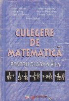 Culegere de matematica pentru clasa a VII-a Culegere de matematica pentru clasa a VII-a