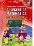 Culegere de matematica pentru clasa a III-a