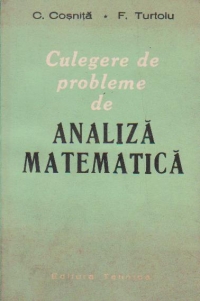 Culegere de probleme de analiza matematica