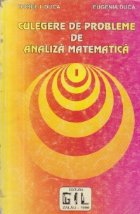 Culegere de probleme de analiza matematica, Volumul I