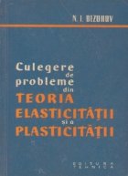 Culegere probleme din teoria elasticitatii