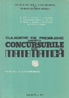 Culegere probleme pentru concursurile matematica