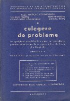 Culegere probleme sprijinul candidatilor care