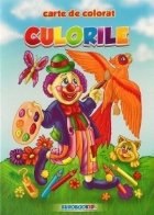 Culorile - carte de colorat (romana-engleza) (format B5)