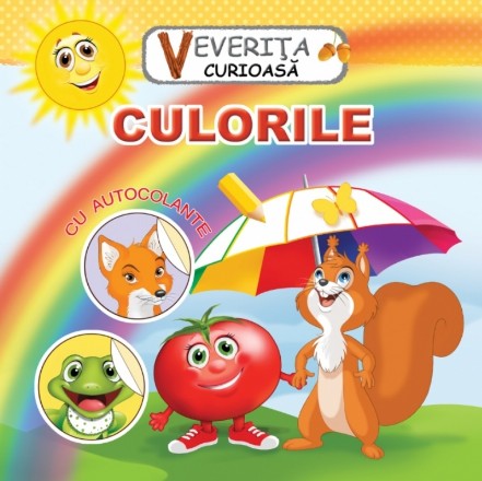 Culorile : rezolvă sarcinile, colorează imaginile - Vol. 3 (Set of:Veveriţa curioasăVol. 3)