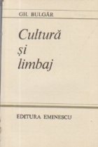 Cultura limbaj