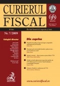 Curierul fiscal nr. 7/2009
