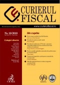 Curierul fiscal, Nr. 10/2010