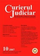 Curierul Judiciar 10/2007