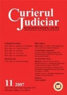 Curierul Judiciar 11/2007