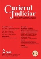 Curierul Judiciar 2/2008