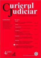 Curierul Judiciar, Nr. 4/2011