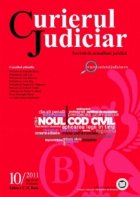 Curierul Judiciar, Nr. 10/2011