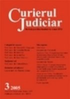 Curierul Judiciar 3/2005