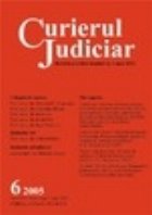 Curierul Judiciar 6/2005