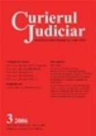 Curierul Judiciar, nr. 3/2006