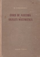 Curs algebra analiza matematica