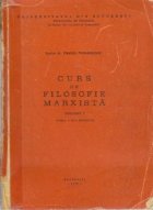 Curs filosofie marxista Volumul