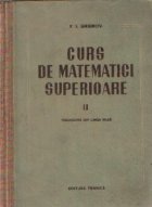 Curs matematici superioare Volumul lea