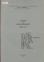 Curs de pedagogie, Partea a III-a