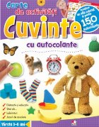coperta Cuvinte. Carte de activități cu autocolante