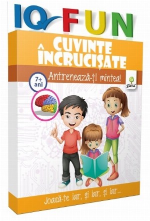 Cuvinte incrucisate. Antreneaza-ti mintea, 7+ ani