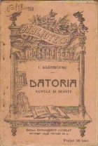 Datoria - Nuvele si schite Datoria - Nuvele si schite