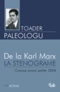 De la Karl Marx LA STENOGRAME