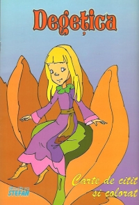 Degetica-carte de citit si colorat