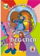 Degetica - carte de colorat