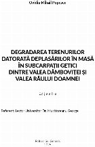 Degradarea terenurilor datorată deplasărilor în