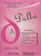 Delta Nr. 1/1995 - Revista de fizica si chimie pentru gimnaziu